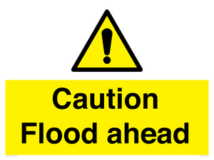 Caution Flood ahead